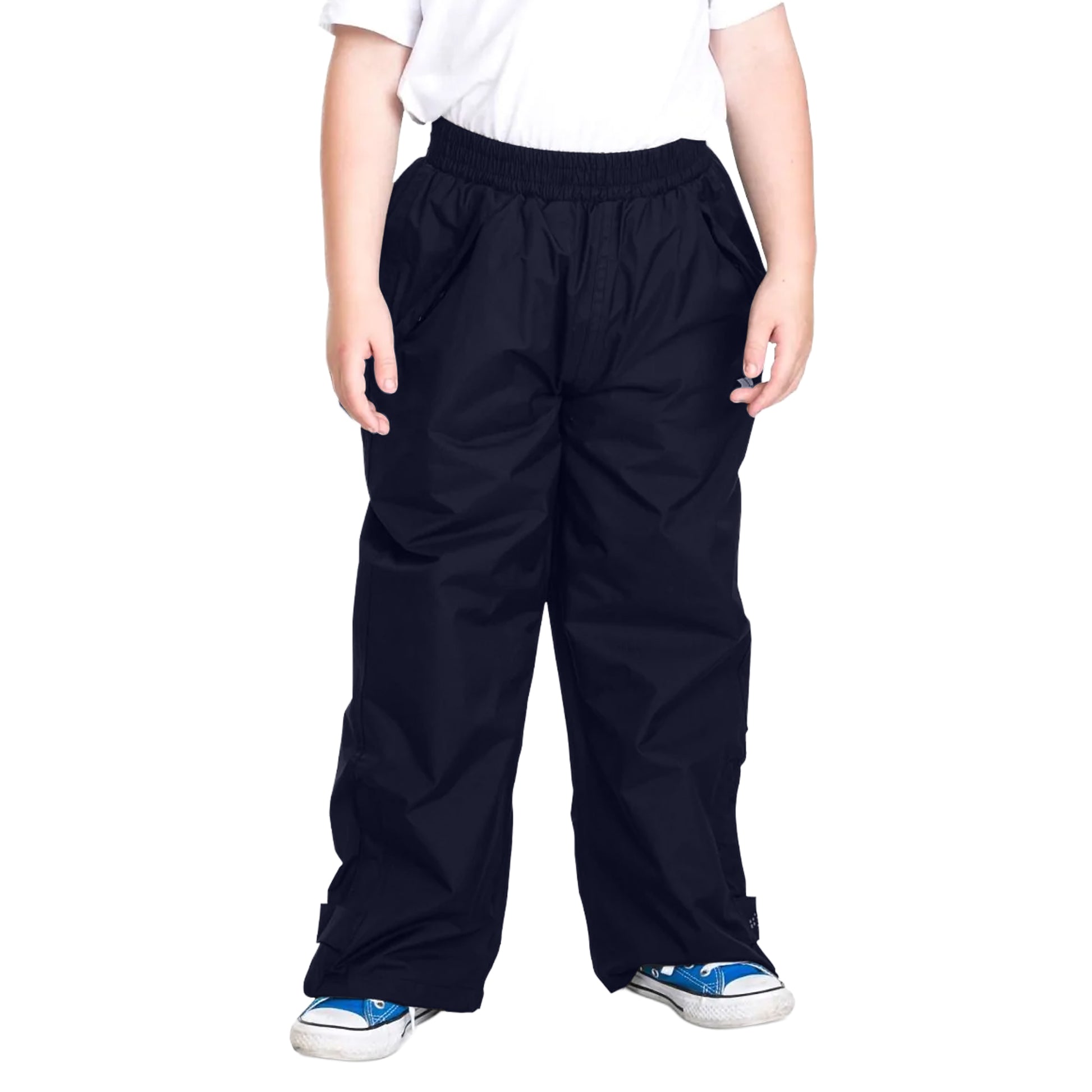 Navy - Lifestyle - Trespass Childrens-Kids Echo Waterproof Trousers