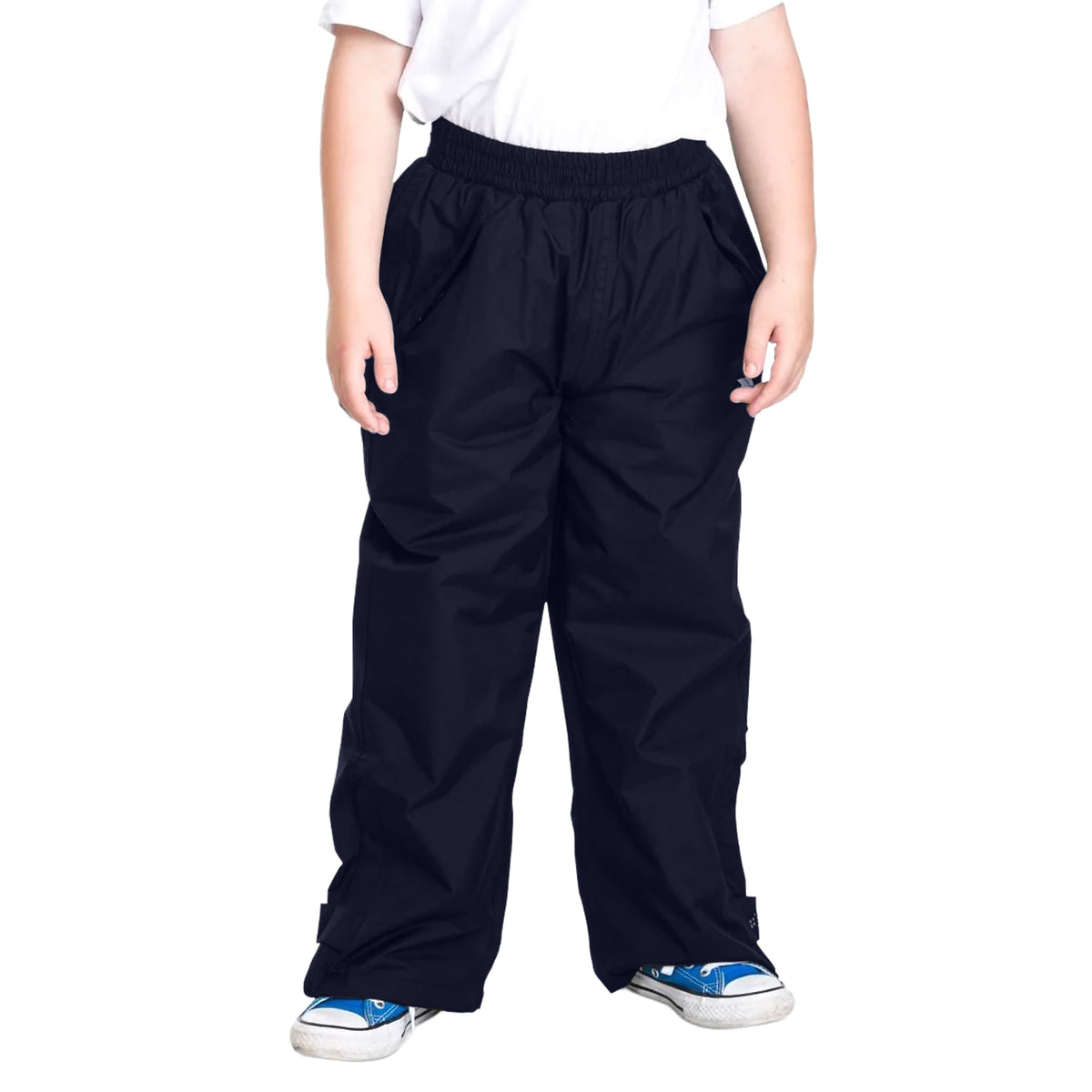 Navy - Lifestyle - Trespass Childrens-Kids Echo Waterproof Trousers