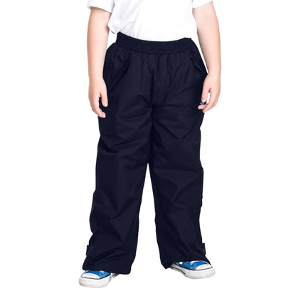 Navy - Lifestyle - Trespass Childrens-Kids Echo Waterproof Trousers