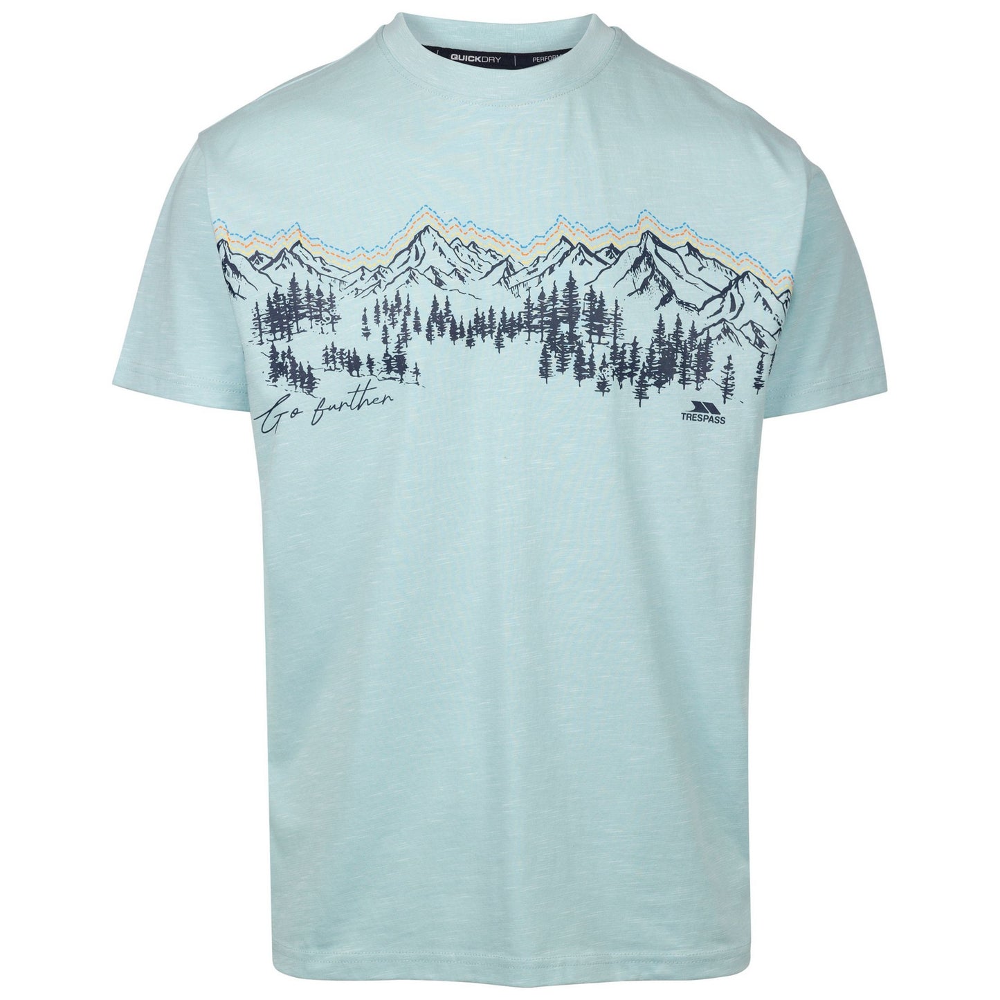 Seafoam - Front - Trespass Mens Kannuar T-Shirt