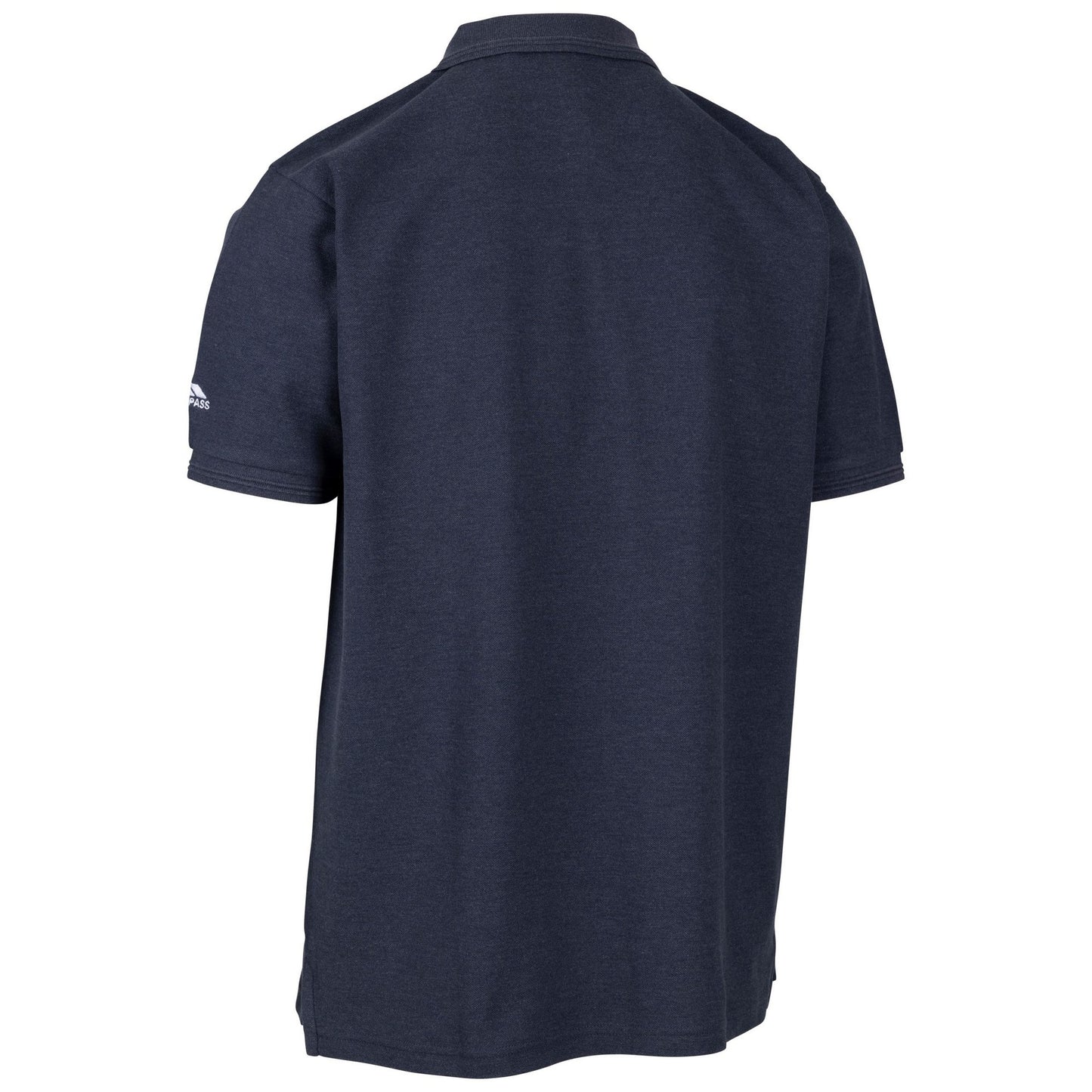 Navy - Back - Trespass Mens Brave Polo Shirt