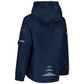Navy - Back - Trespass Childrens-Kids Desic TP50 Waterproof Jacket