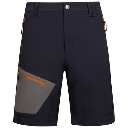 Dark Flint - Front - Trespass Mens Daars Casual Shorts