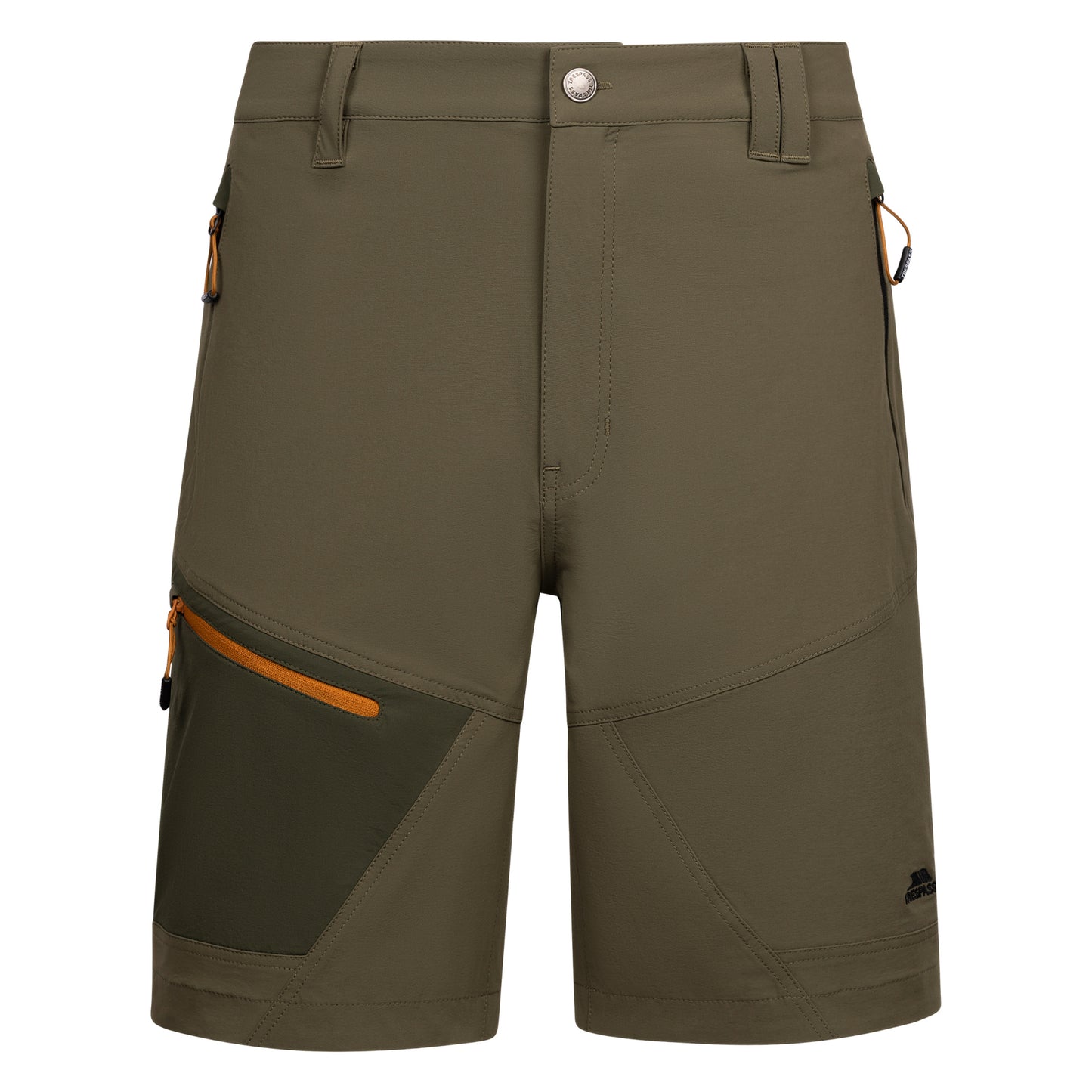 Marshland - Front - Trespass Mens Daars Casual Shorts