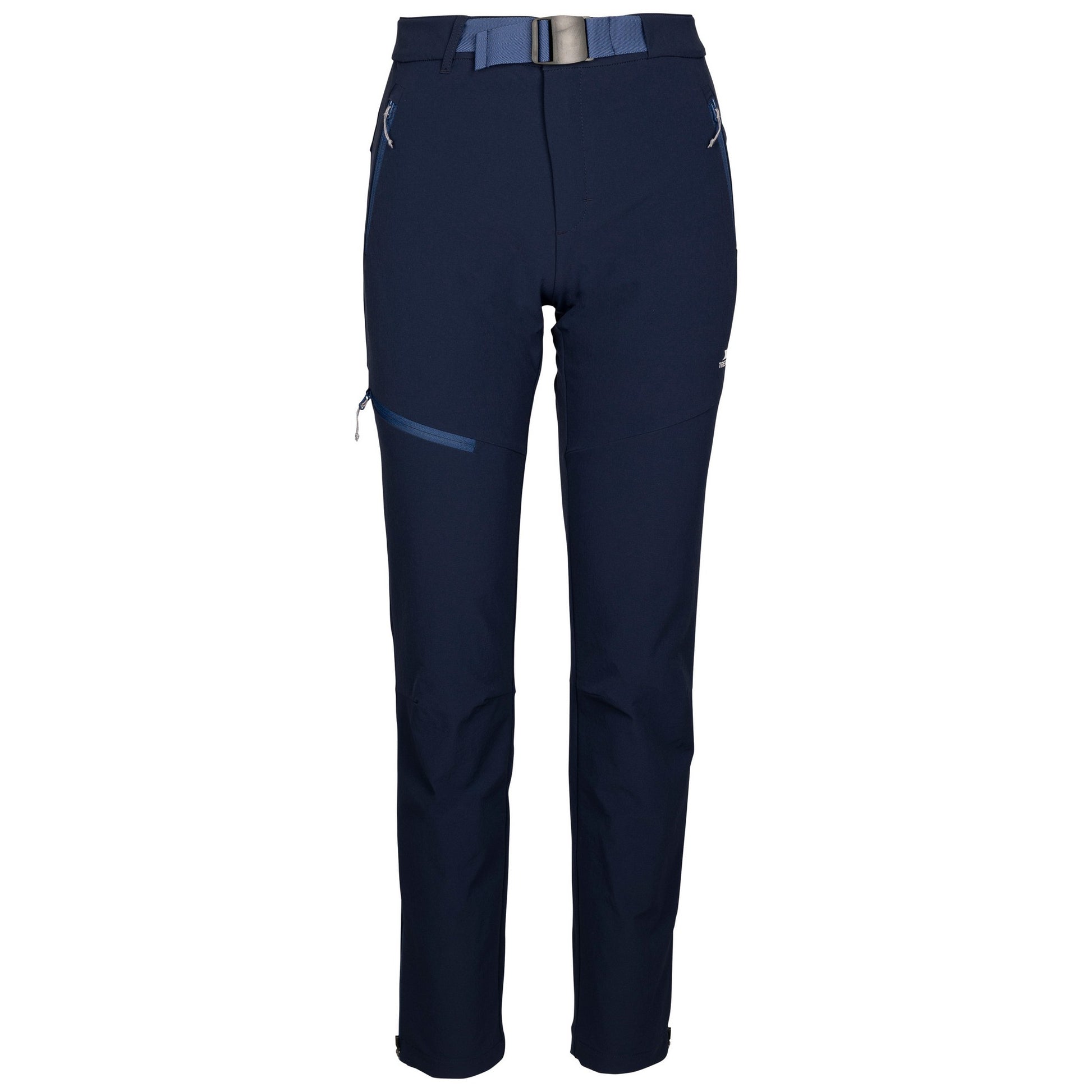 Navy - Front - Trespass Womens-Ladies Bernia Quick Dry Trousers