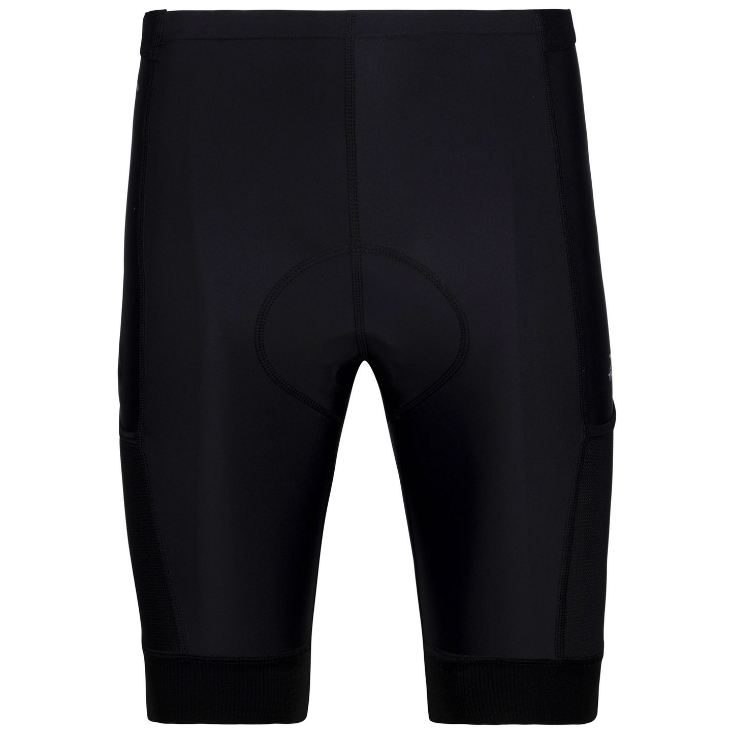 Black - Front - Trespass Mens Navar TP75 Active Cycling Shorts