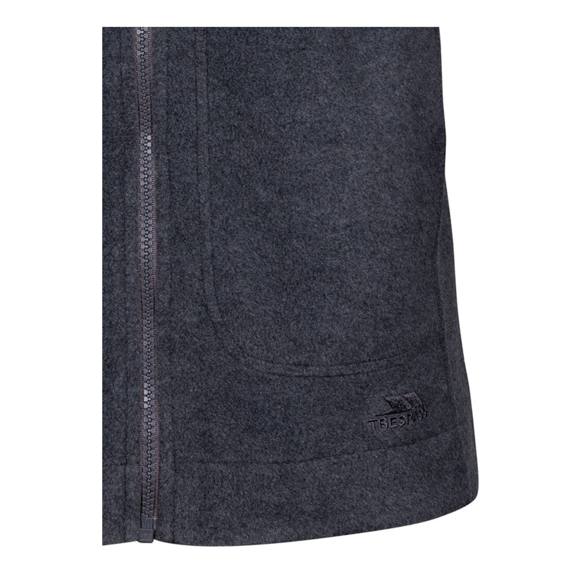 Dark Grey Marl - Lifestyle - Trespass Womens-Ladies Talkative Fleece AT200 Gilet