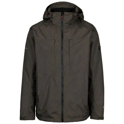 Moss - Front - Trespass Mens Cullahill Waterproof Jacket