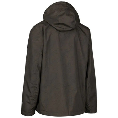 Moss - Back - Trespass Mens Cullahill Waterproof Jacket