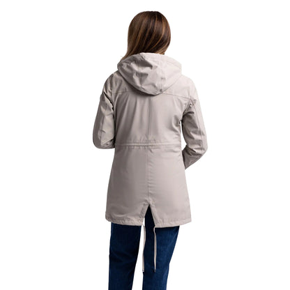 Oatmilk - Lifestyle - Trespass Womens-Ladies Pavlina TP75 Waterproof Jacket