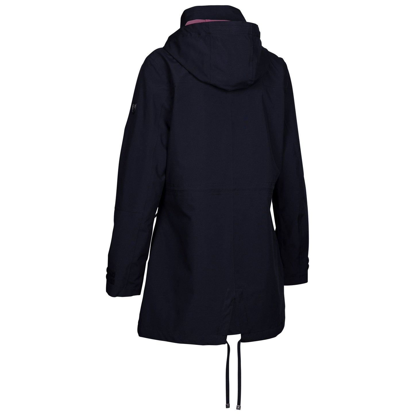 Black - Back - Trespass Womens-Ladies Pavlina TP75 Waterproof Jacket