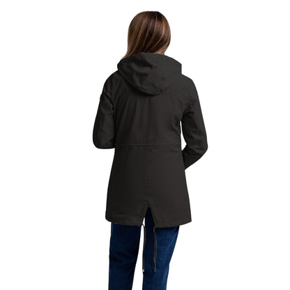 Black - Lifestyle - Trespass Womens-Ladies Pavlina TP75 Waterproof Jacket