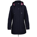 Black - Front - Trespass Womens-Ladies Pavlina TP75 Waterproof Jacket