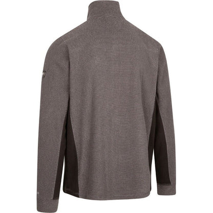 Black - Back - Trespass Mens Rampton Fleece Jacket