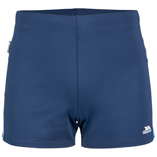 Navy - Front - Trespass Mens Tightrope Swim Shorts