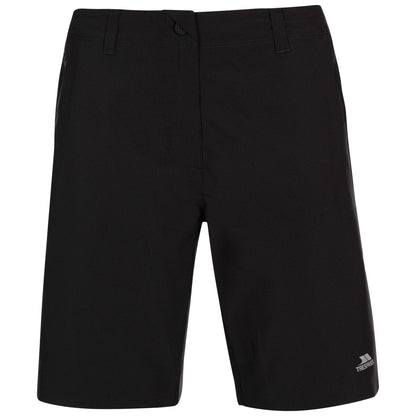 Black - Front - Trespass Womens-Ladies Agreeable Shorts