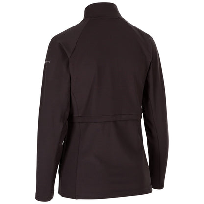 Dark Grey - Back - Trespass Womens-Ladies Innes Full Zip Top