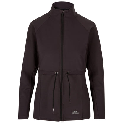 Dark Grey - Front - Trespass Womens-Ladies Innes Full Zip Top