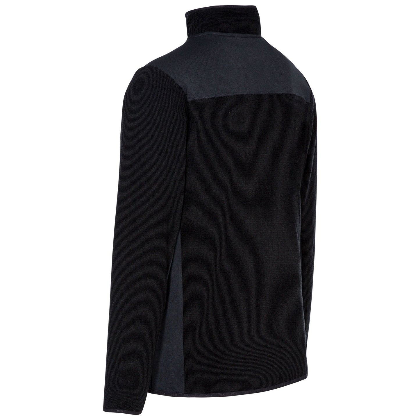 Dark Grey - Back - Trespass Mens Sturgess DLX Fleece Jacket