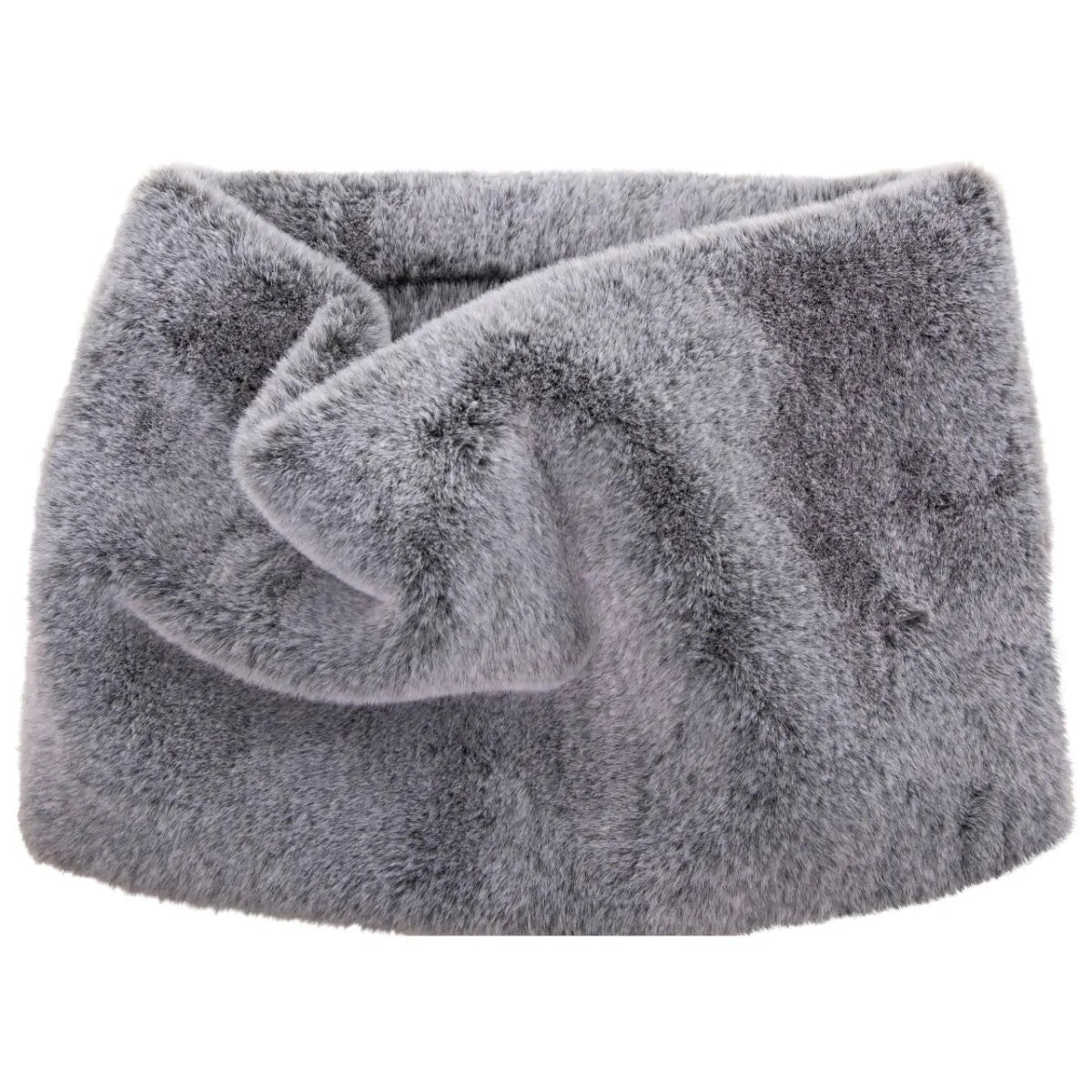 Black Fade - Pack Shot - Trespass Womens-Ladies Cinnibar Faux Fur Neck Warmer