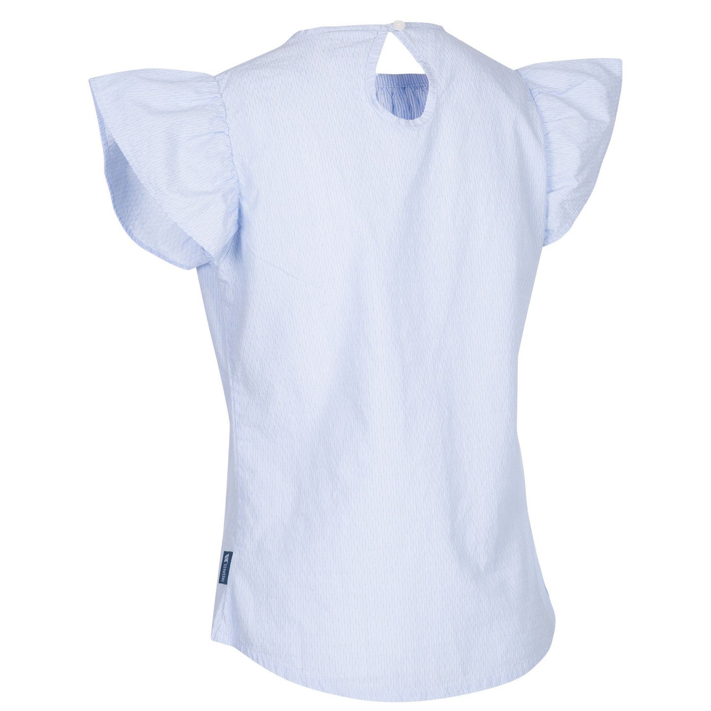Navy-White - Back - Trespass Womens-Ladies Rhian Top