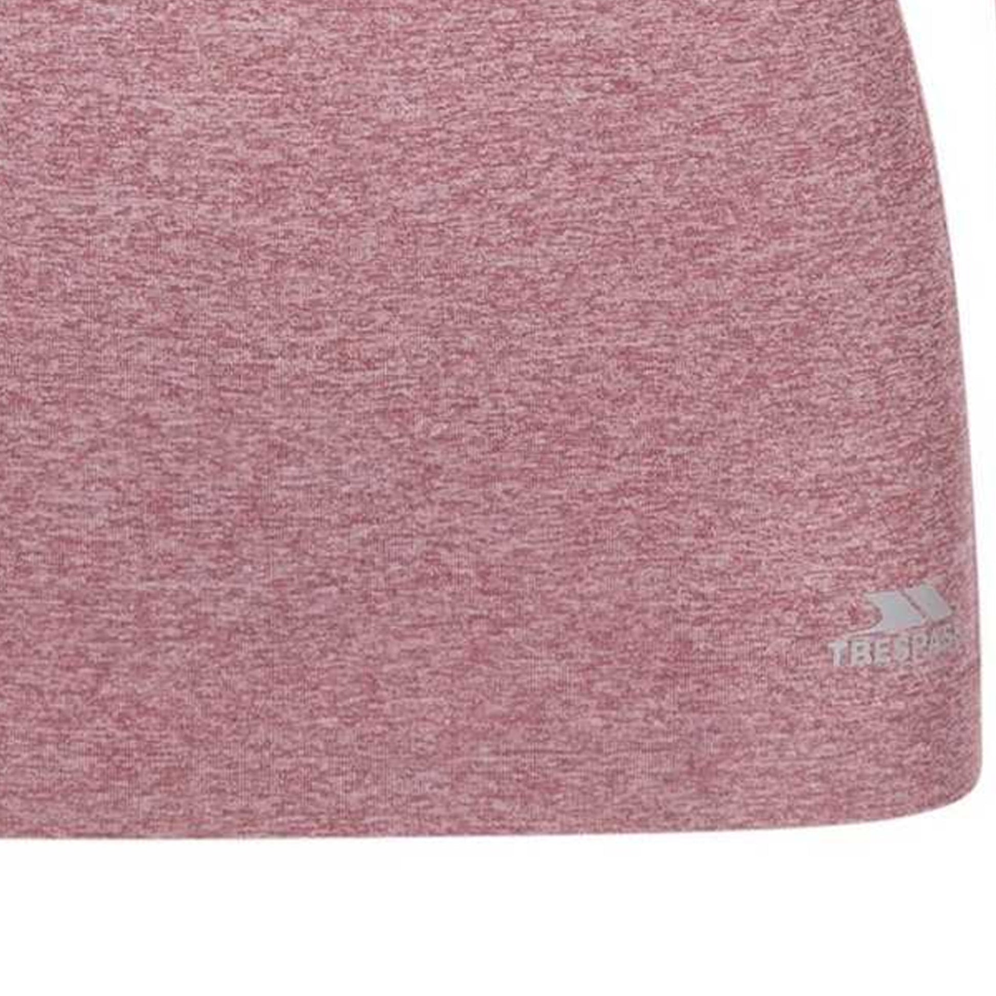 Rose Tone - Lifestyle - Trespass Womens-Ladies Pelina Half Zip Long-Sleeved Active Top
