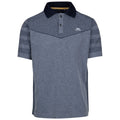 Navy Marl - Front - Trespass Mens Nab TP75 Active Polo Shirt