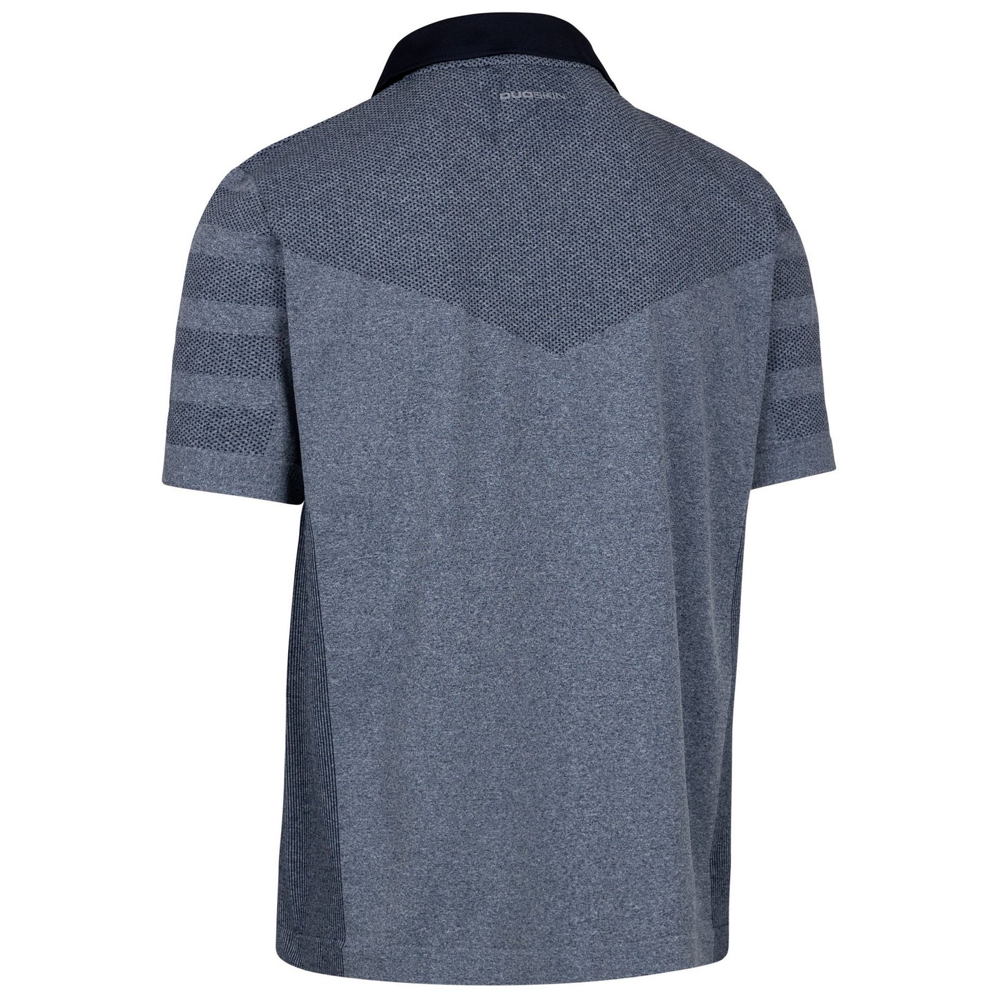 Navy Marl - Back - Trespass Mens Nab TP75 Active Polo Shirt