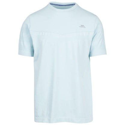 Seafoam Marl - Front - Trespass Mens Chenab TP75 Active Top