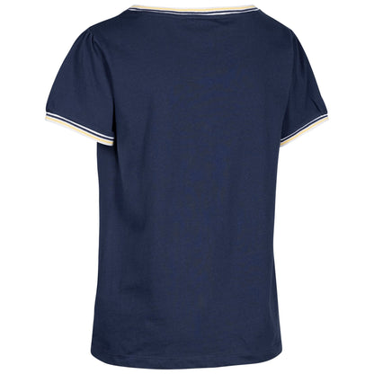 Navy - Back - Trespass Womens-Ladies Lucy Top