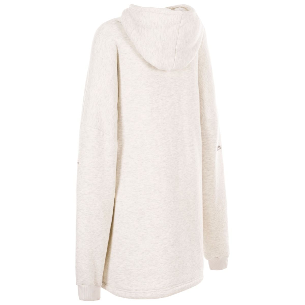 Ghost - Back - Trespass Unisex Adult Cosy Marl Fleece Oversized Hoodie