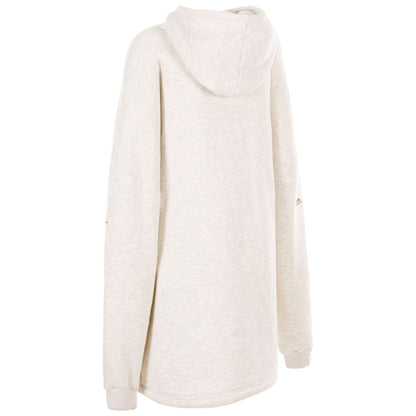 Ghost - Back - Trespass Unisex Adult Cosy Marl Fleece Oversized Hoodie
