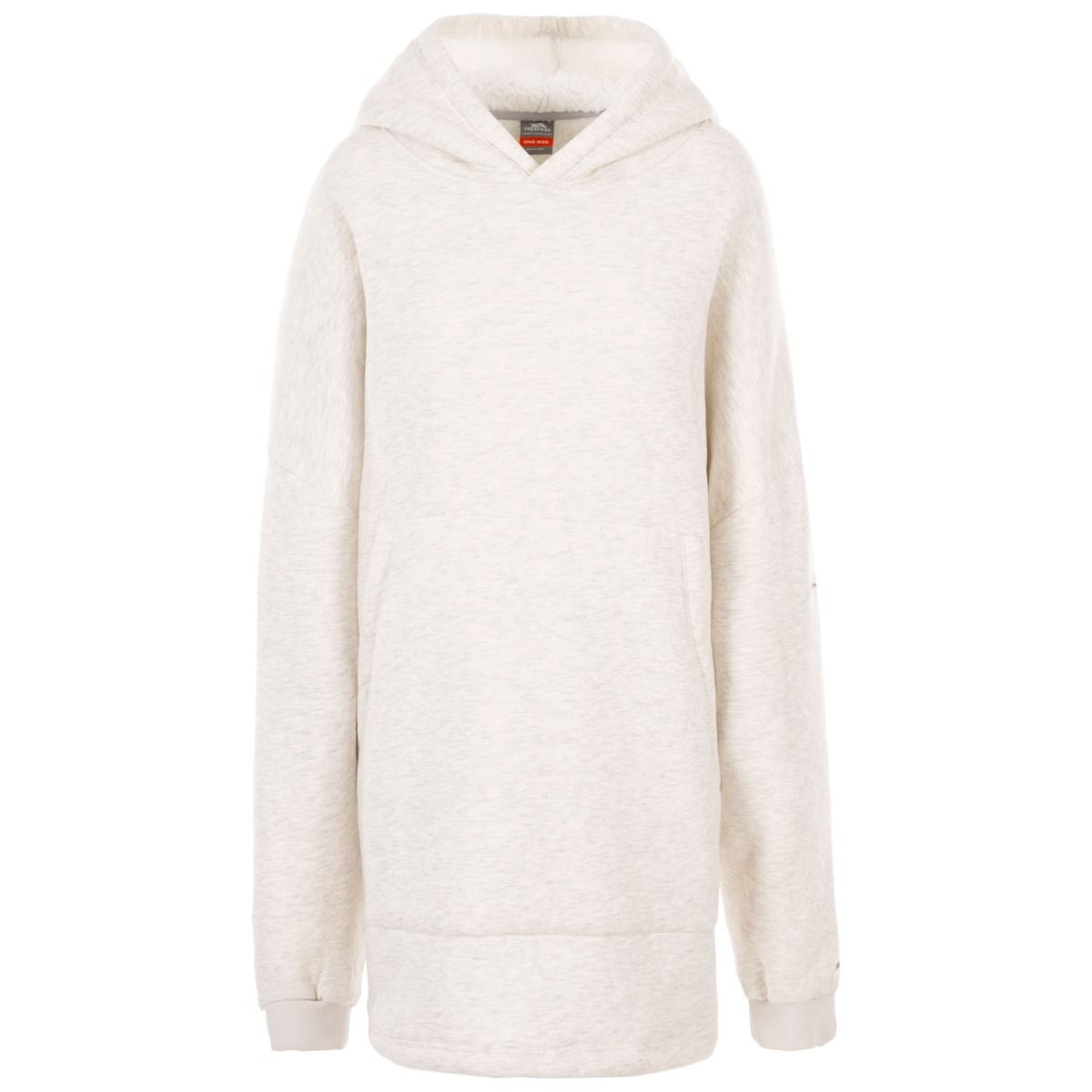 Ghost - Front - Trespass Unisex Adult Cosy Marl Fleece Oversized Hoodie