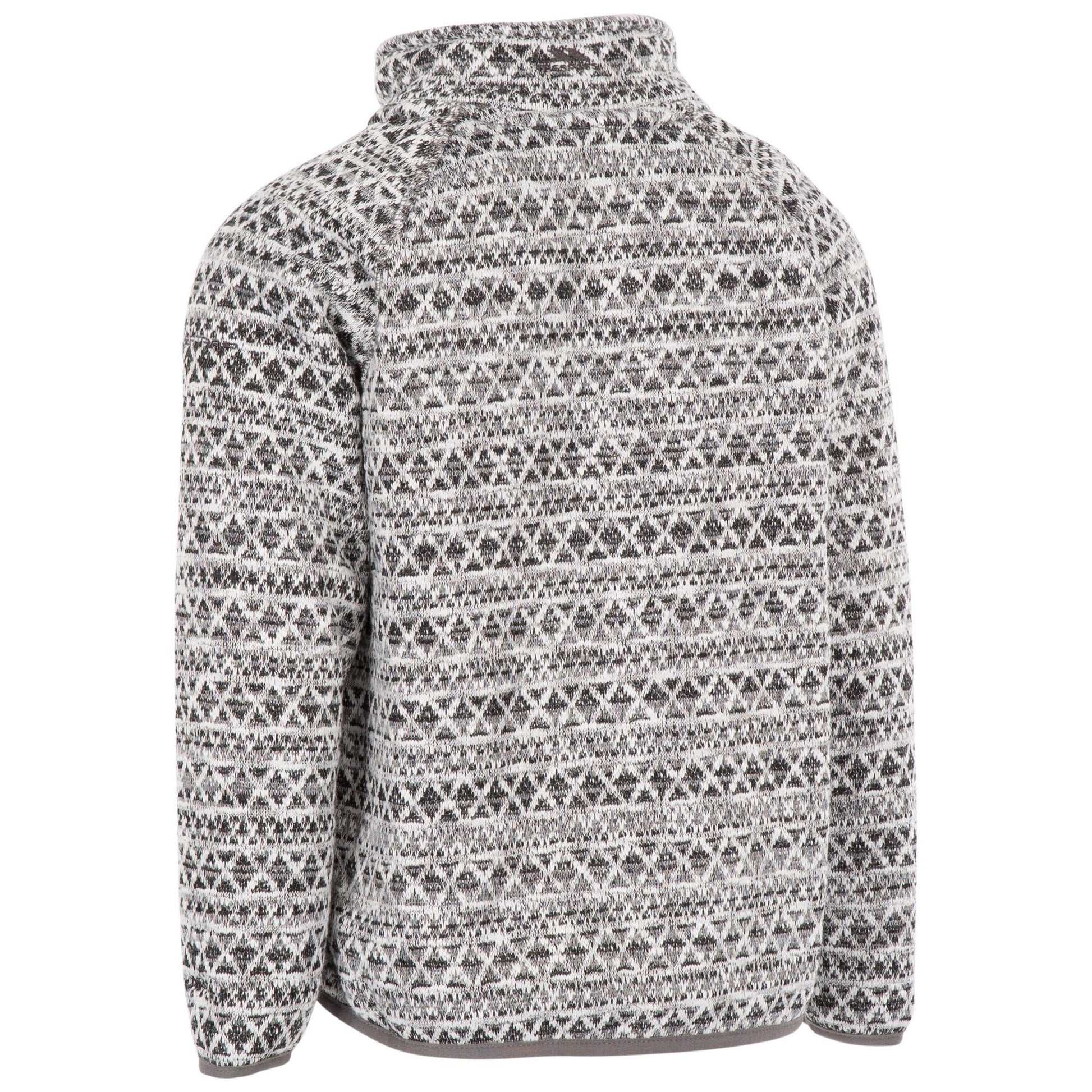 Platinum - Back - Trespass Childrens-Kids Flinch Fleece Jacket