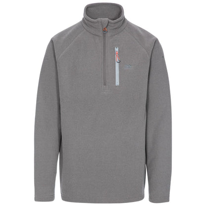 Storm Grey - Front - Trespass Mens Structual Fleece Top