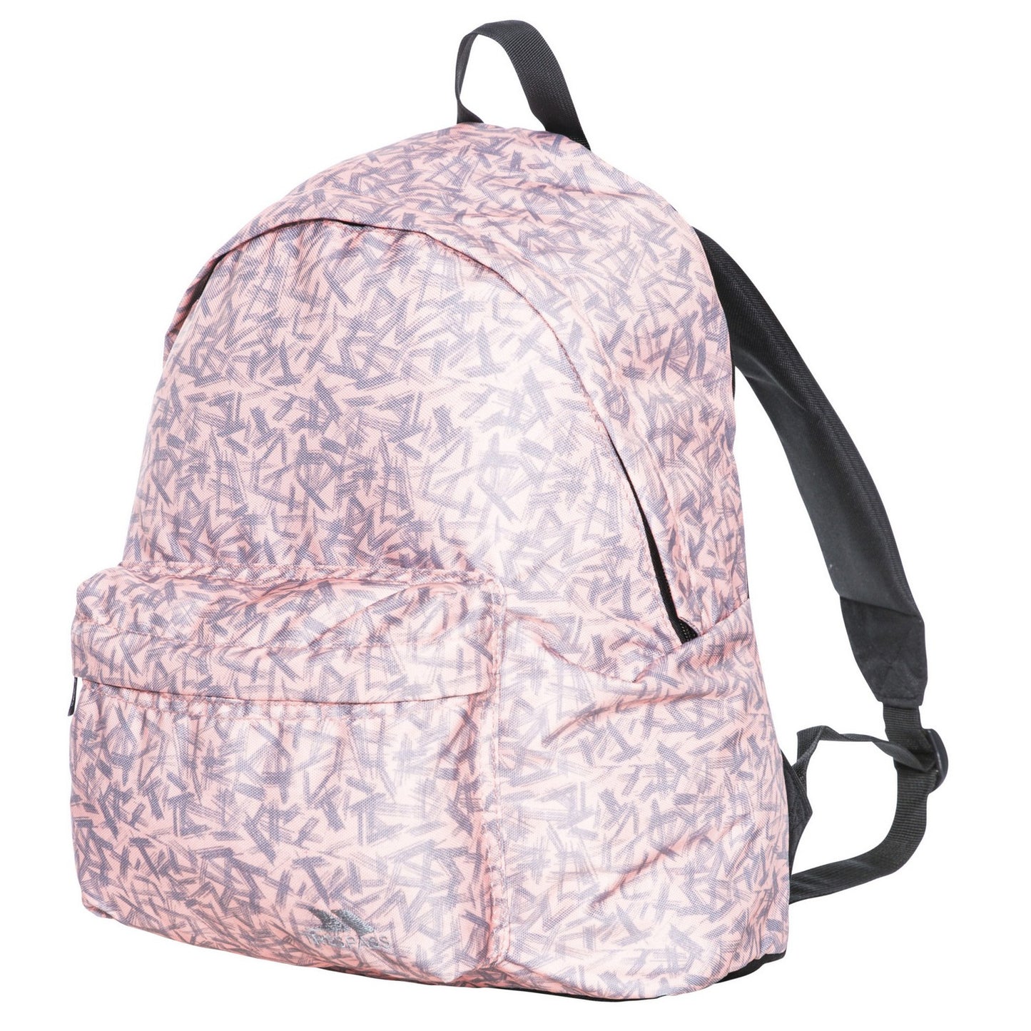 Blush - Back - Trespass Childrens-Kids Britt Patterned 16L Backpack