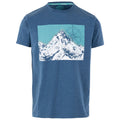 Indigo Tone Marl - Front - Trespass Mens Chulli Printed T-Shirt