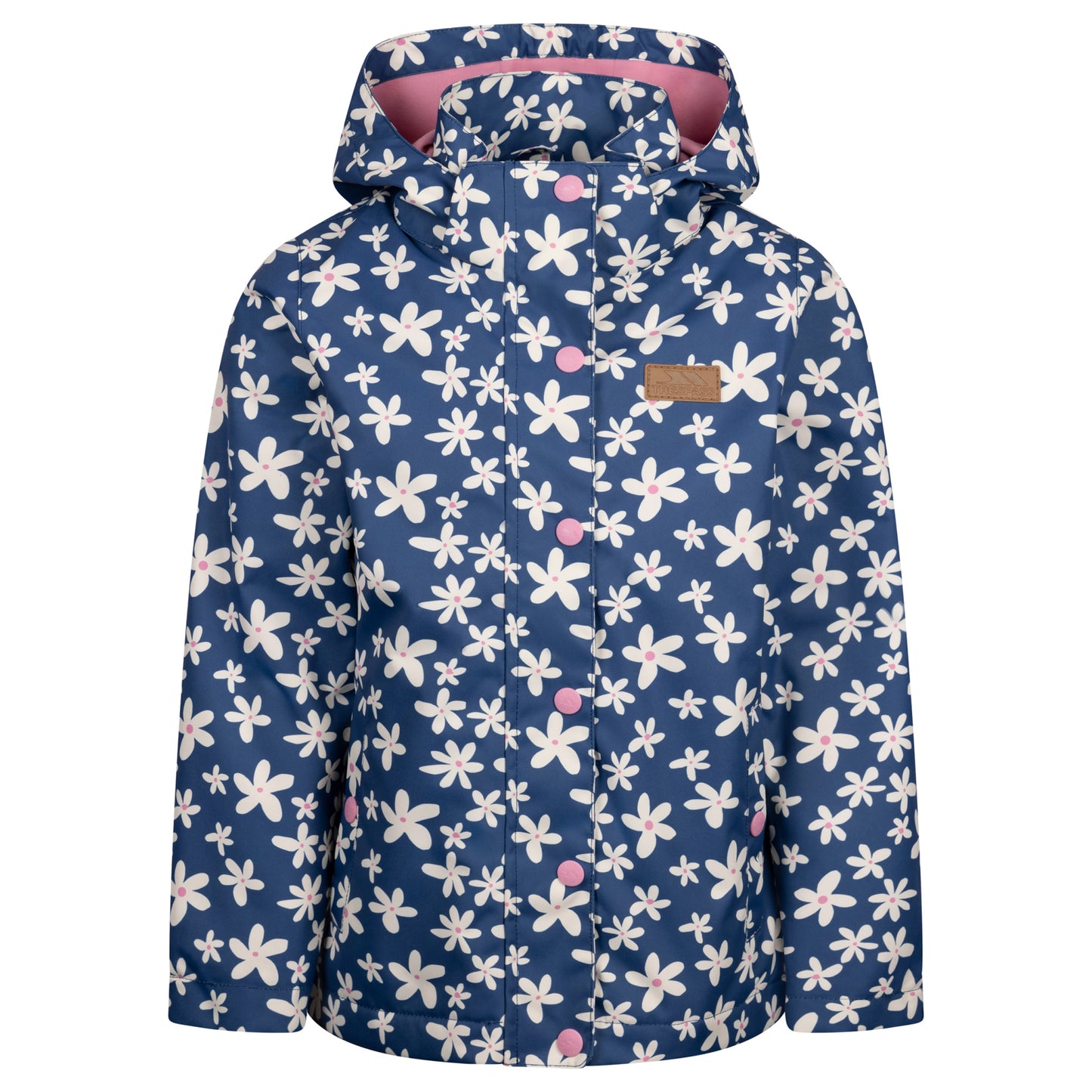 Blue Tone - Front - Trespass Childrens-Kids Drippy TP50 Waterproof Jacket