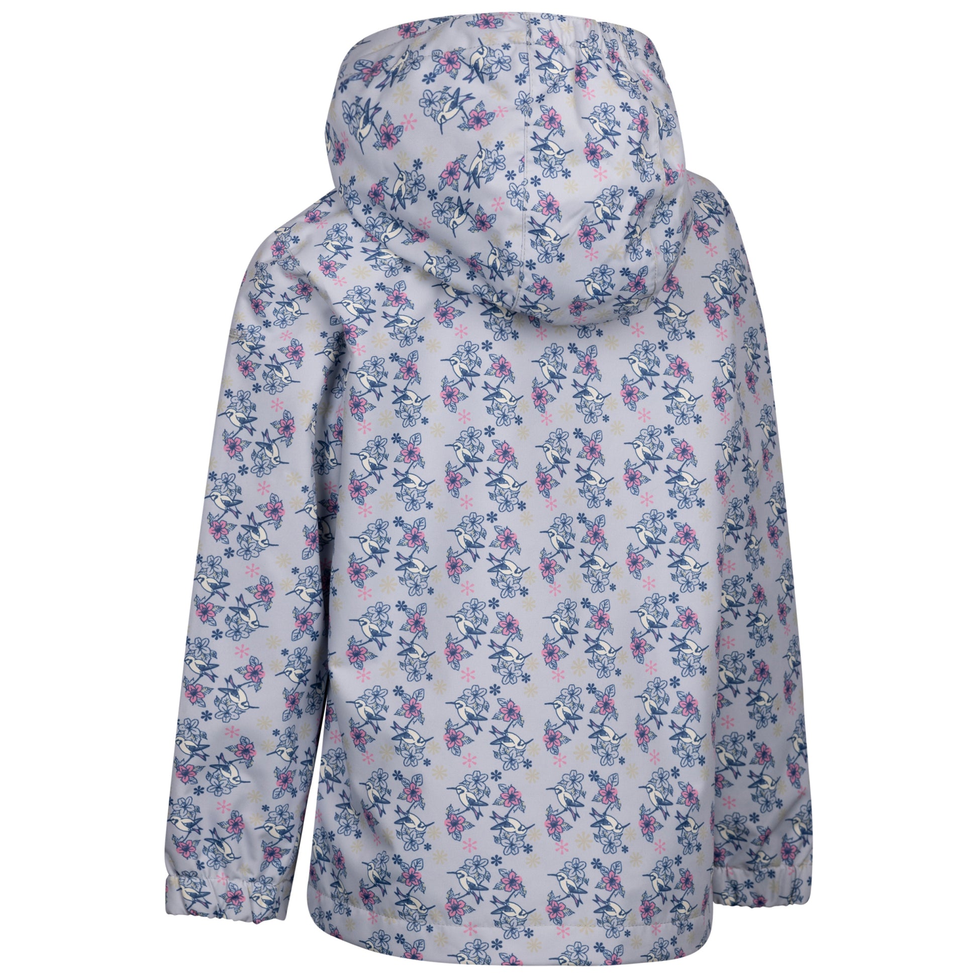 Grey Sky - Back - Trespass Childrens-Kids Drippy TP50 Waterproof Jacket