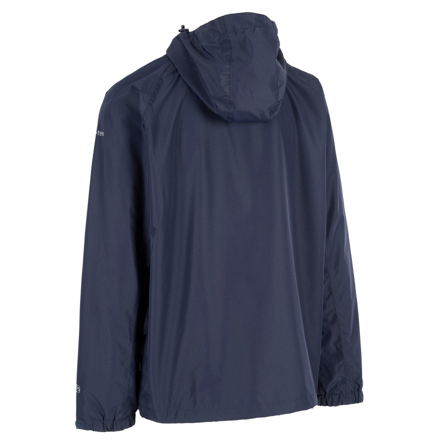Navy - Back - Trespass Mens Tarrant Waterproof Jacket