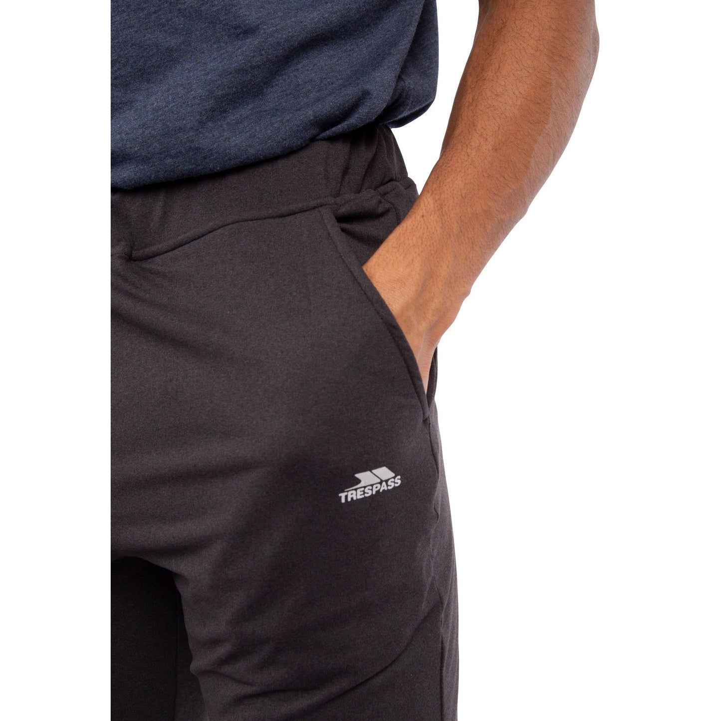 Dark Grey - Lifestyle - Trespass Mens Cotter Marl Active Trousers