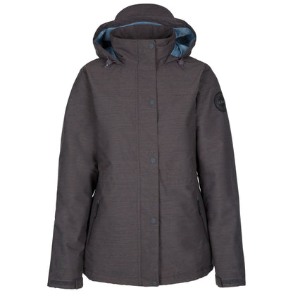 Dark Grey Marl - Front - Trespass Womens-Ladies Gloria DLX Jacket