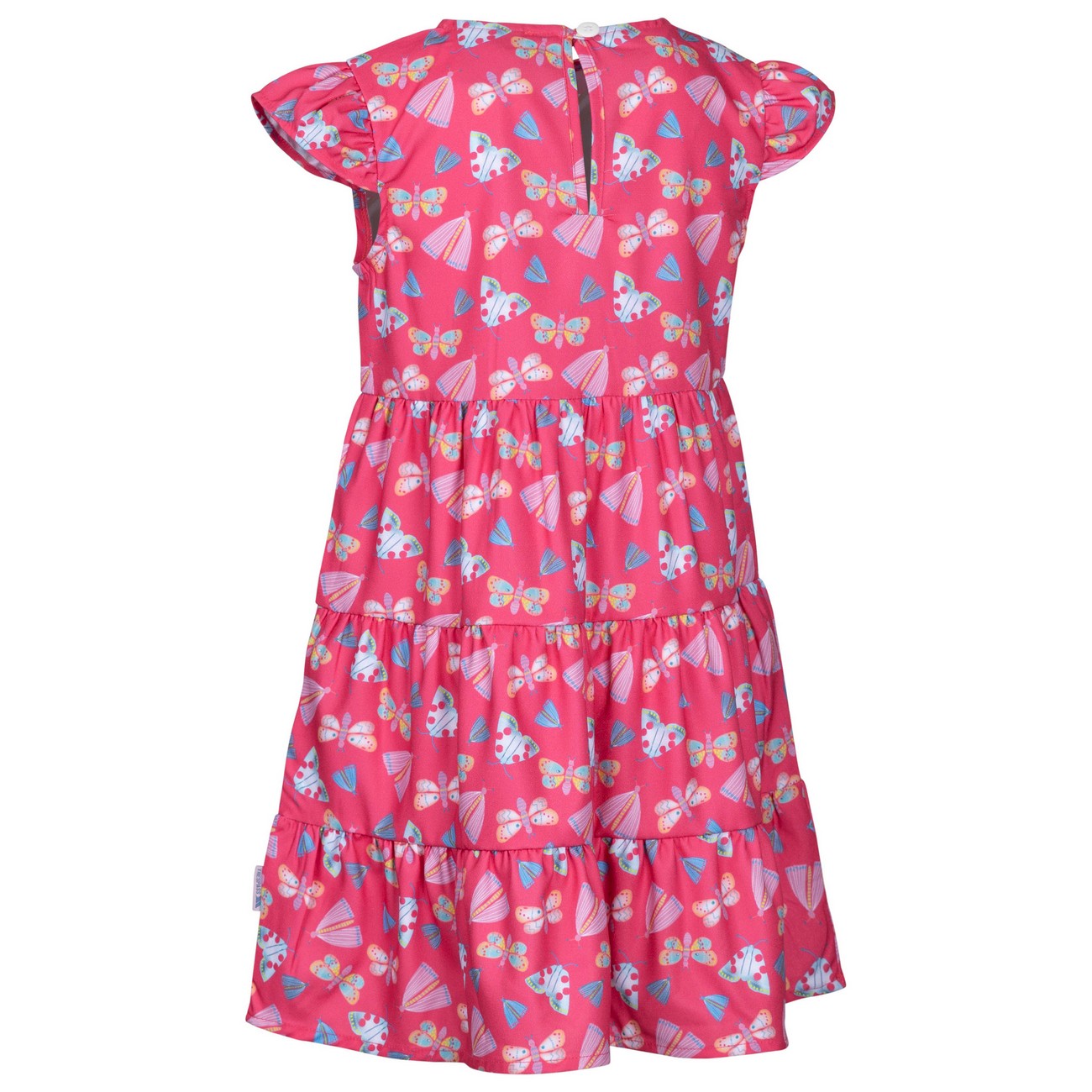Strawberry - Back - Trespass Girls Subtle Butterflies Casual Dress