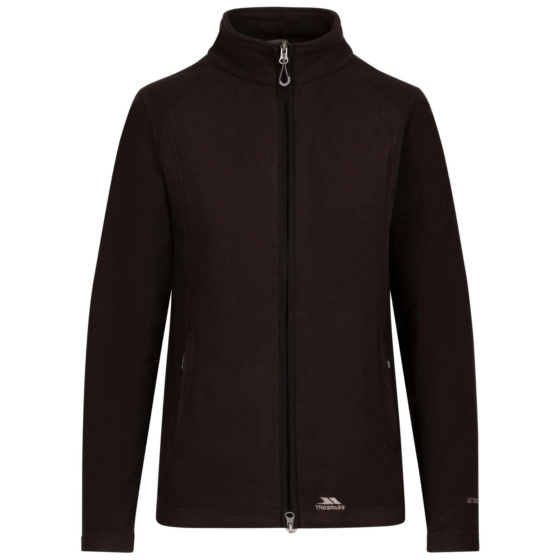 Black - Front - Trespass Womens-Ladies Renato AT100 Fleece Jacket