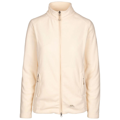 Cream-Blush - Front - Trespass Womens-Ladies Renato AT100 Fleece Jacket
