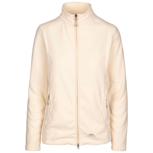 Cream-Blush - Front - Trespass Womens-Ladies Renato AT100 Fleece Jacket