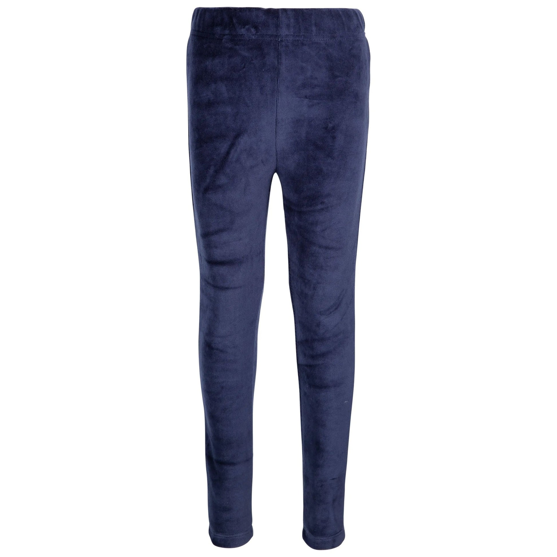 Navy - Front - Trespass Girls Chill Stretch Leggings
