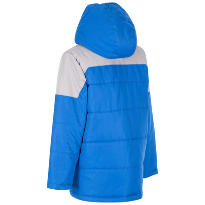 Blue - Front - Trespass Boys Recoil Jacket