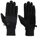 Black - Front - Trespass Mens Douglas Leather Ski Gloves