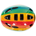 Multicoloured - Lifestyle - Trespass Childrens-Kids Dunt Rainbow Striped Mountain Biking Helmet